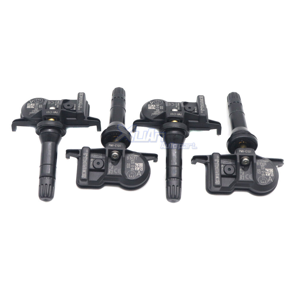 Kit (4) TPMS Tire Pressure Sensor for PMV-E101 40700-62B0A 40700-EZ00B- v