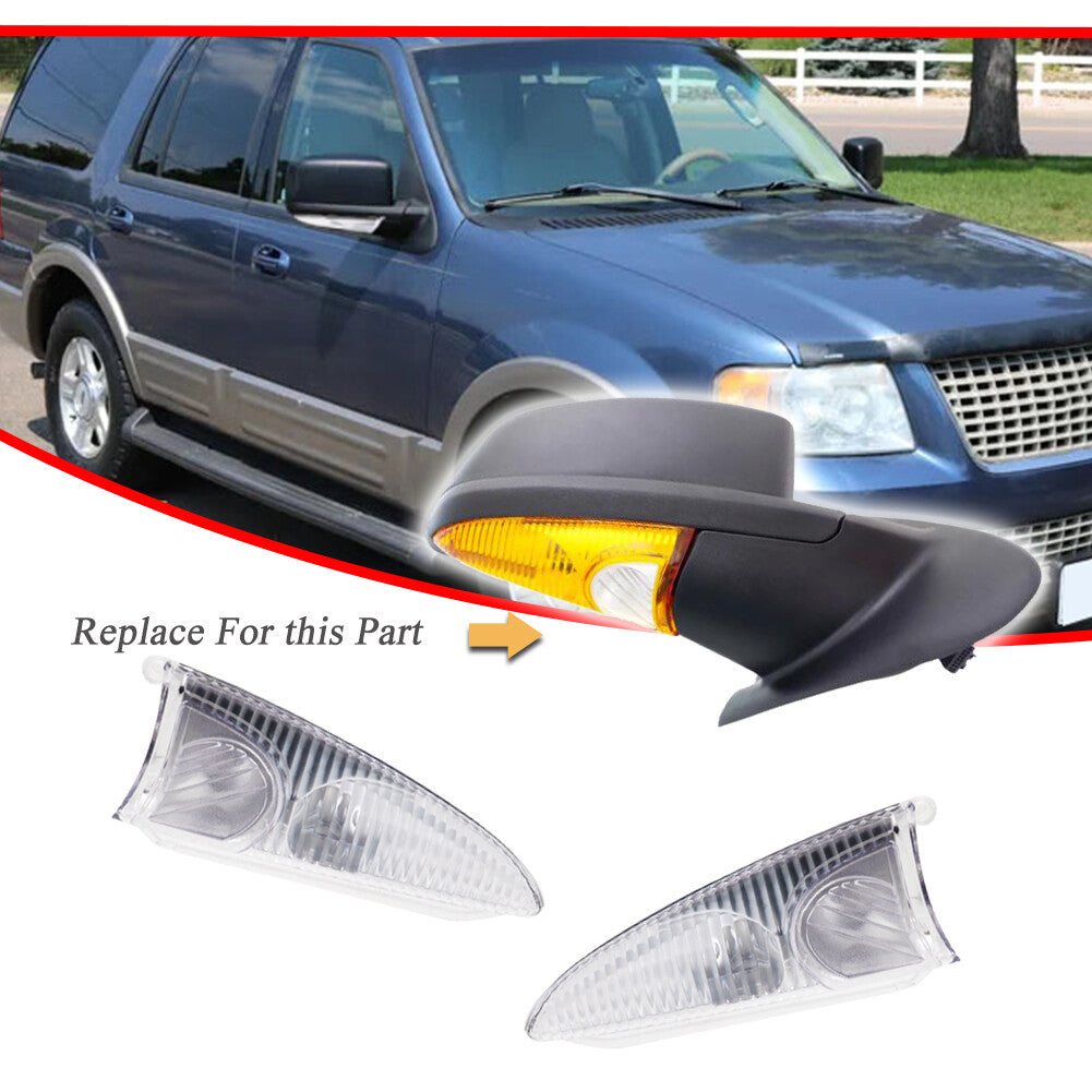 for Expedition for Navigator R & L Side Mirror Turn Signal Lens New Product - v