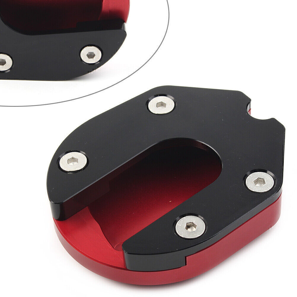 Red Kickstand Side Stand Extension Pad for HONDA FORZA 350/300/250/125 18-2021 Q