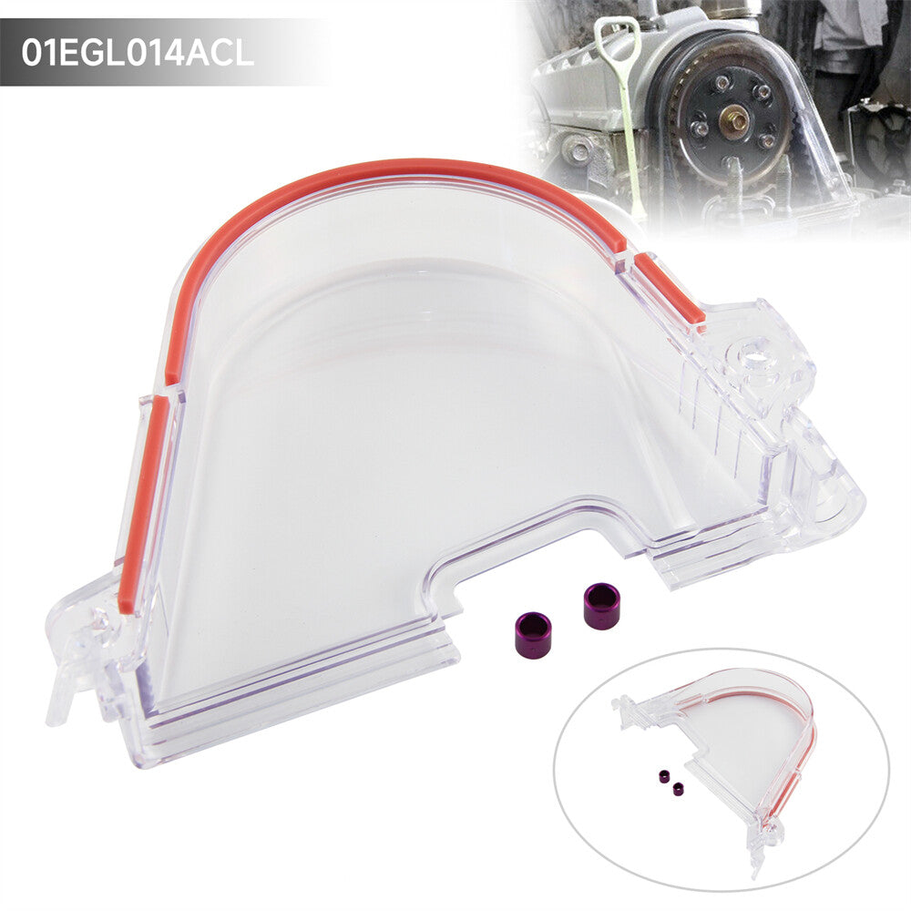 Clear Cam Pulley Gear Timing Belt Cover for Honda for Civic EK EG D15 D16 SOHC 96-00