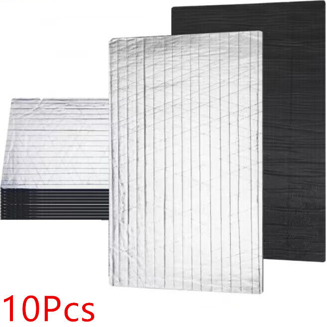 Sound Deadener Noise Proof Deadening Mat Car Heat Shield Insulation 5mm 15inx9in