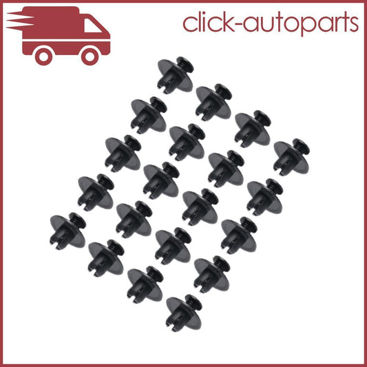20 Pcs Splitting Screw Fender Fender Clips for Honda for Accord for Civic Prelude for CR-V Q
