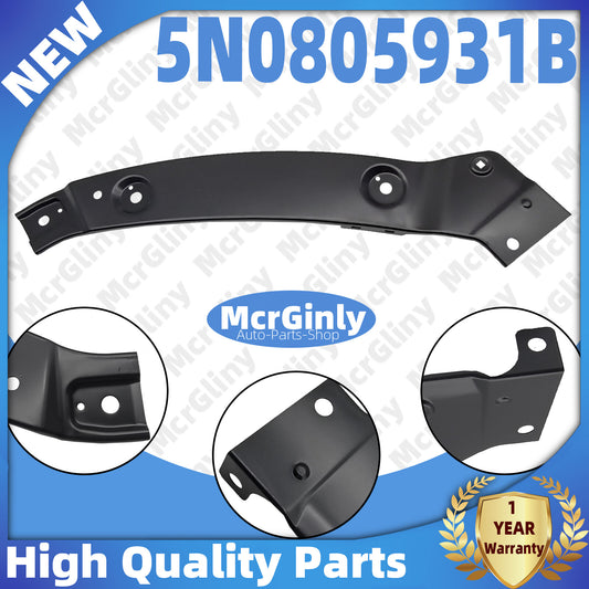 Front upper left radiator support bracket for Tiguan 2012 - 2018 #5N0805931B - n