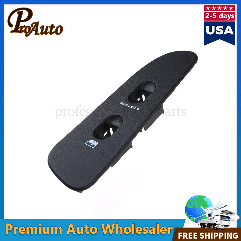 Door Panel Window Switch BEZEL RH Passenger For 02-05 for Dodge for Ram 1500 2500 Black