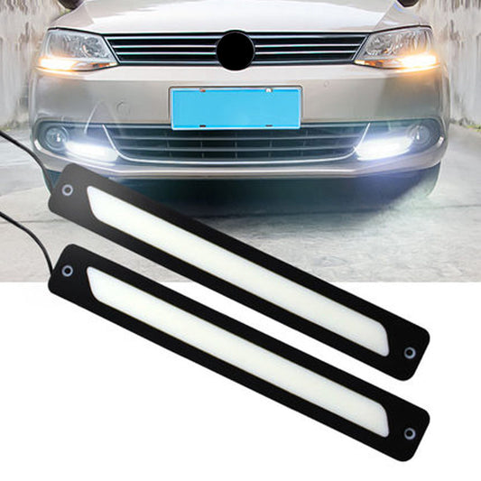 2-pack DRL LED White Car Daytime Running Lights Driving Bulbs Daytime Fog Lights