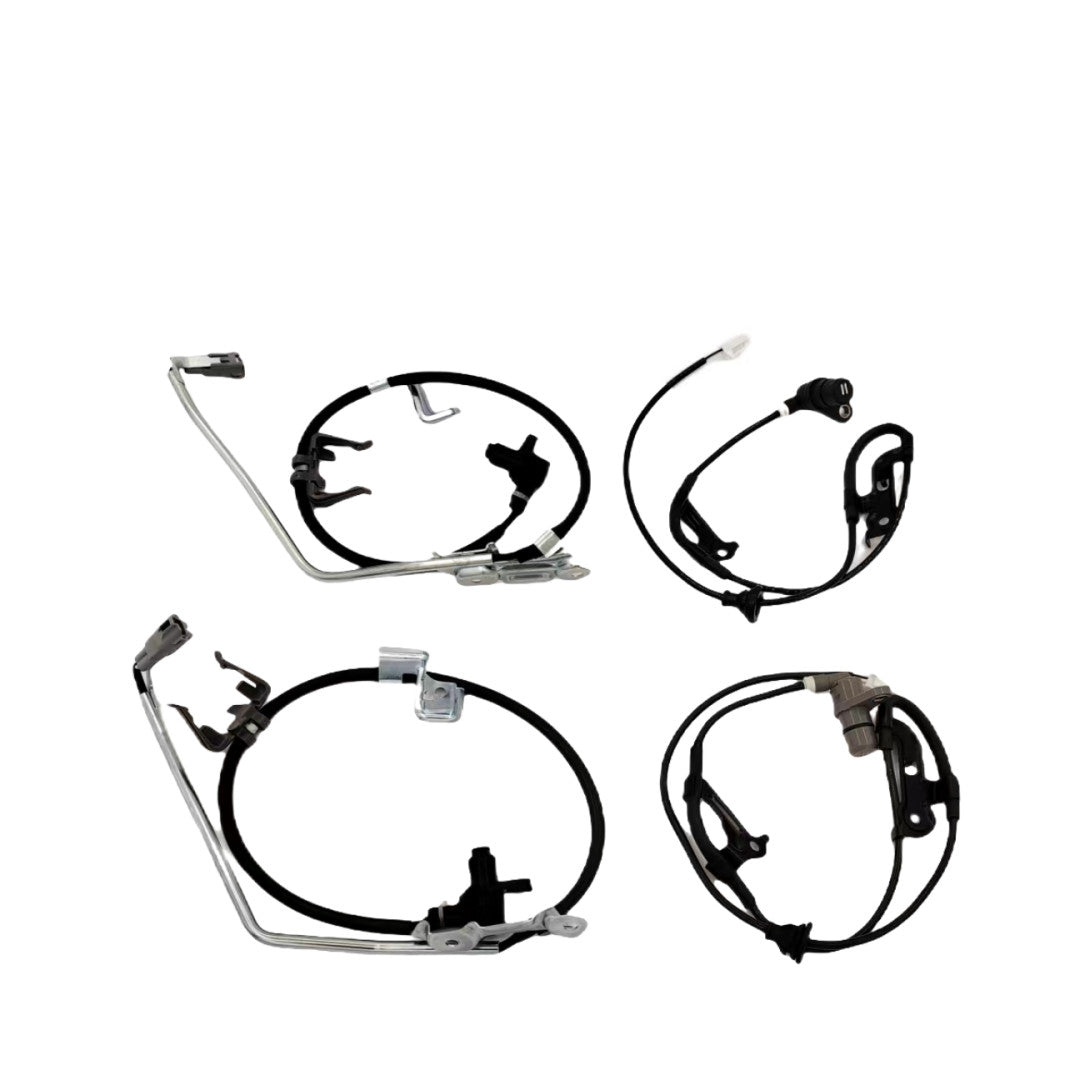 This 4-piece kit includes front and rear ABS speed sensors for Camry for Avalon Solara 3.0, 2.2, and 2.4 ES300 models. n