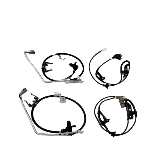 This 4-piece kit includes front and rear ABS speed sensors for Camry for Avalon Solara 3.0, 2.2, and 2.4 ES300 models. n