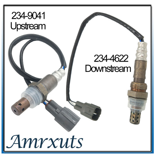 Two-piece upstream + downstream oxygen sensor kit suitable for RAV4 2.4L 2006, 2007, and 2008 models. n