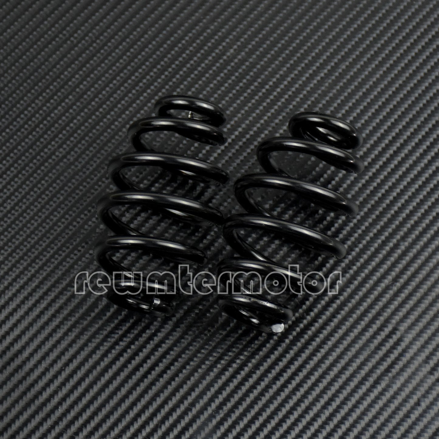 Black 3'' Solo for Seat Springs Fit For Chopper Bobber Softail Cafe Racer 1 Pair Q