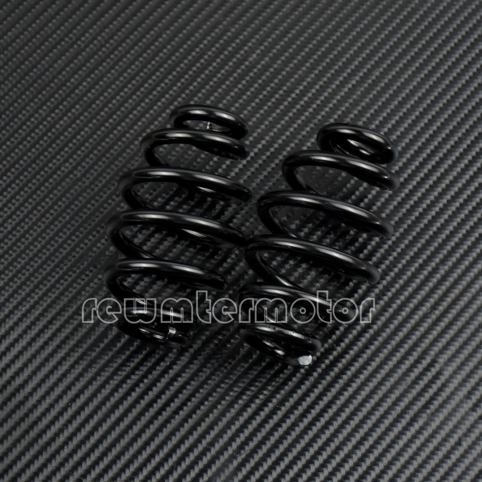 Black 3'' Solo for Seat Springs Fit For Chopper Bobber Softail Cafe Racer 1 Pair Q