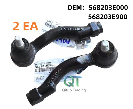 NEW Outer Tie Rod End Set of 2 FRONT FIT For 2003-09 for Kia Sorento 56820-3E000 Q
