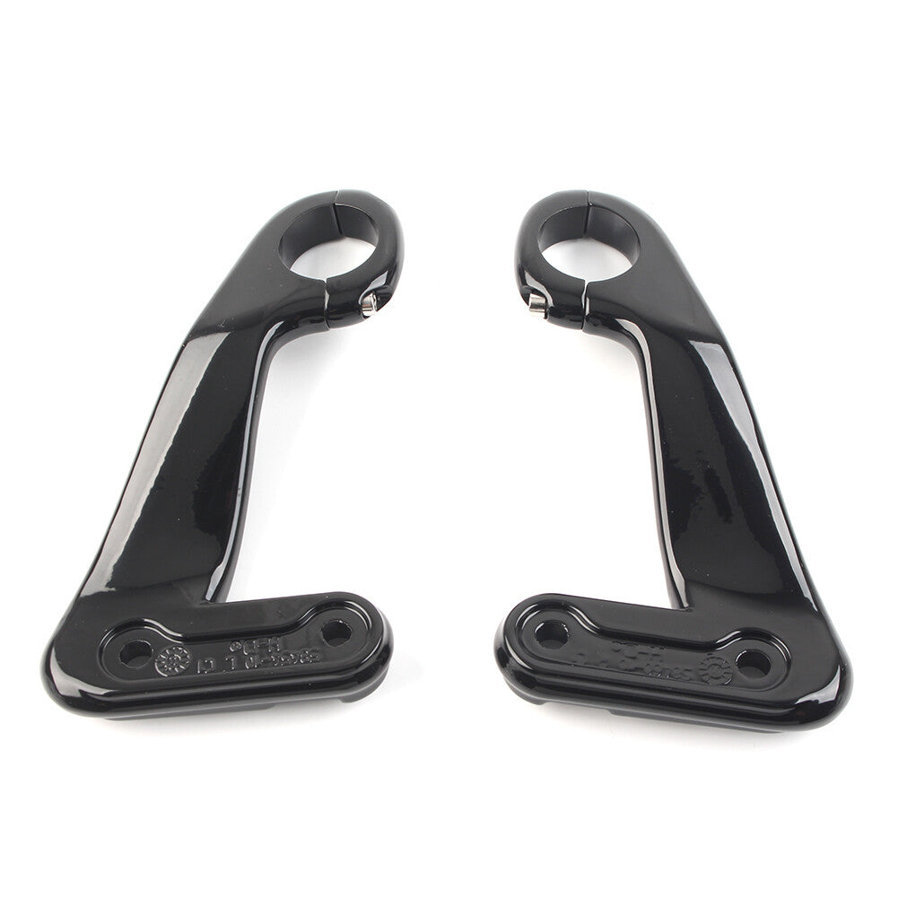 Motorcycle Front Fairing Support Bracket Mount Pair for Harley 10-13 Road Glide