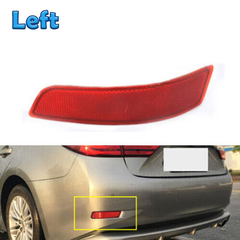 Left for Lexus ES200 ES300h ES250 ES350 2013-2017 Rear Reflector Bumper Light
