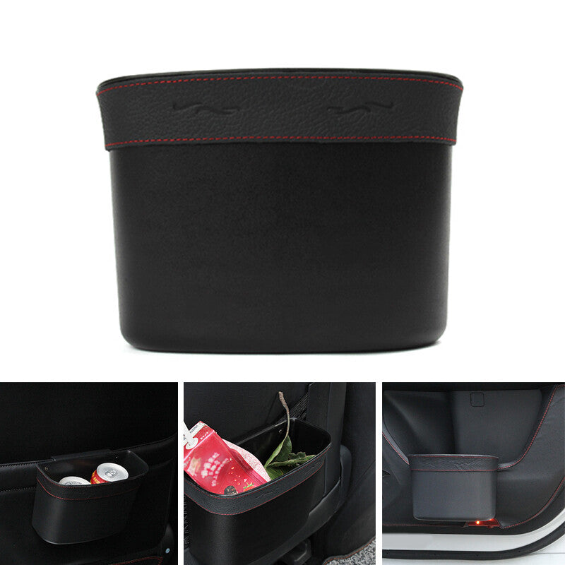 Car door trash can, trash for seat back, trash can, cup holder, storage box - n