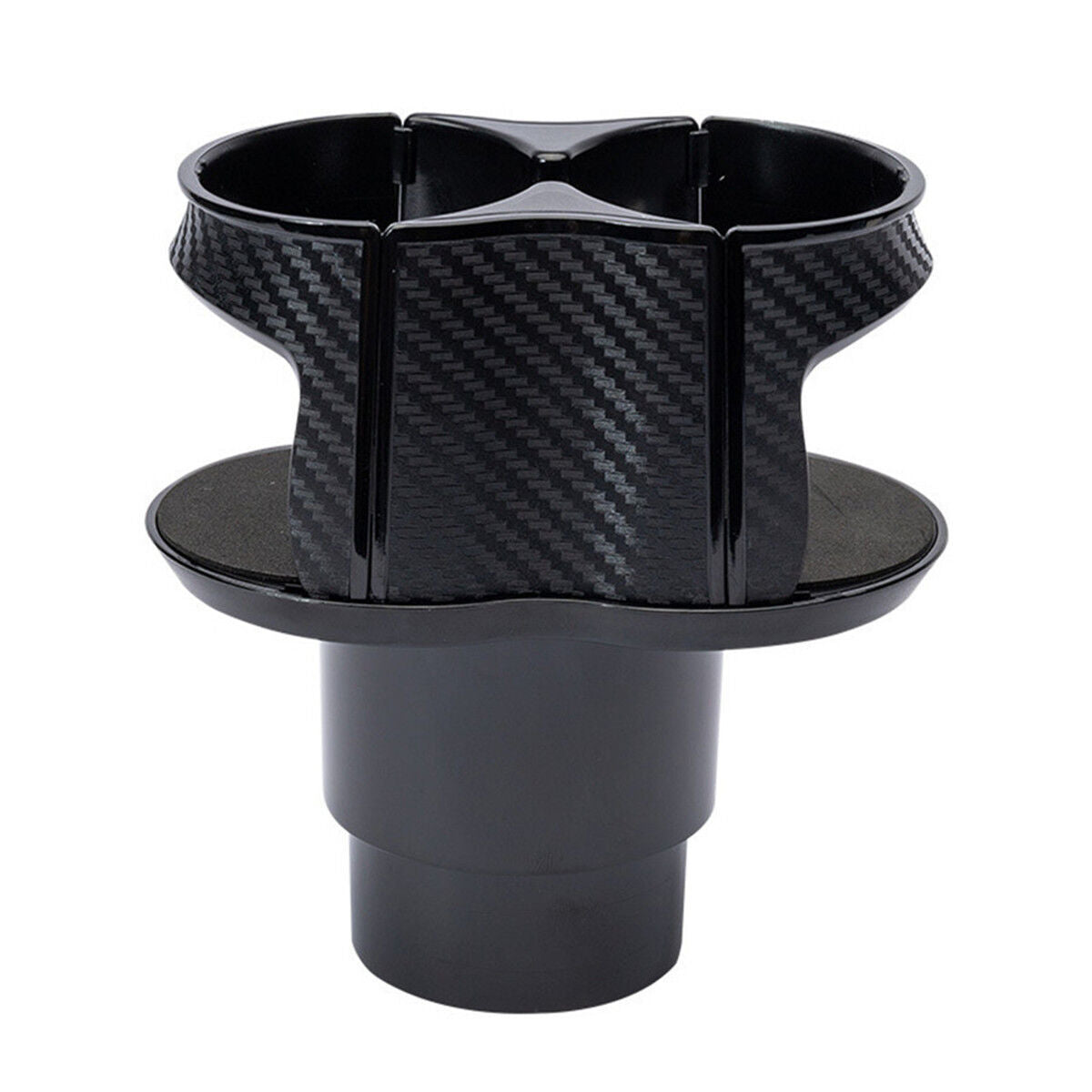 Carbon Fiber Center Console Drink Cup Holder Box for Car Interior Accessories