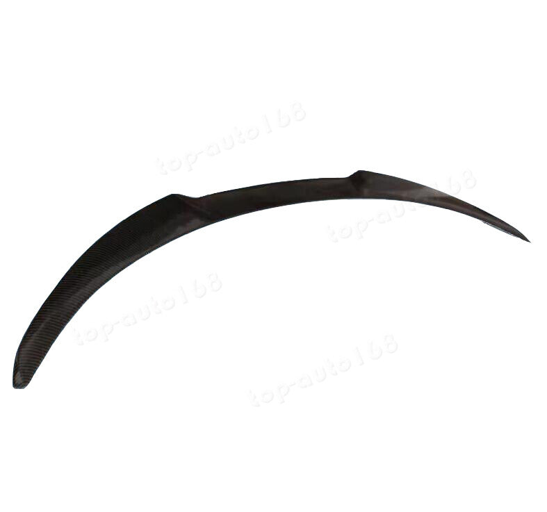 ABS Carbon Fiber Look Rear Door Tail Trunk Spoiler For Model 3 2024-2025 n