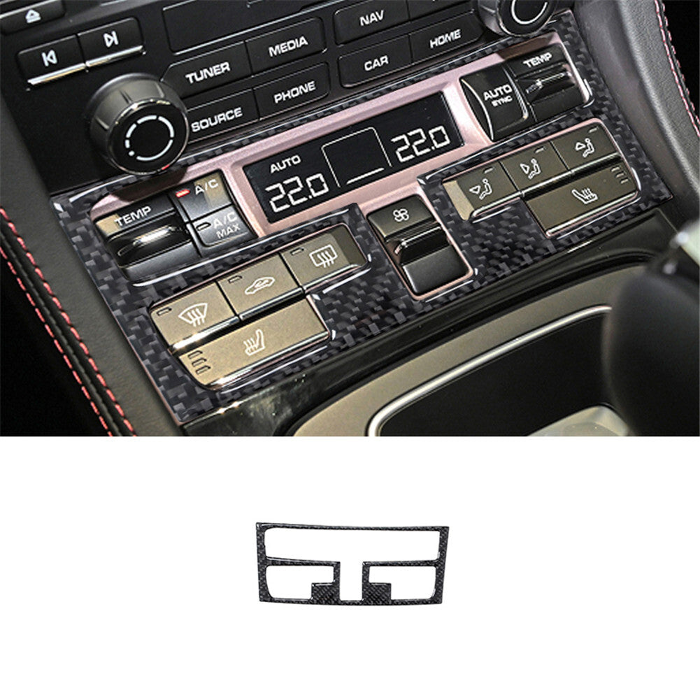 Carbon Fiber Radio Console Surround Frame Trim for Dodge Durango 2014-2020 TypeA v