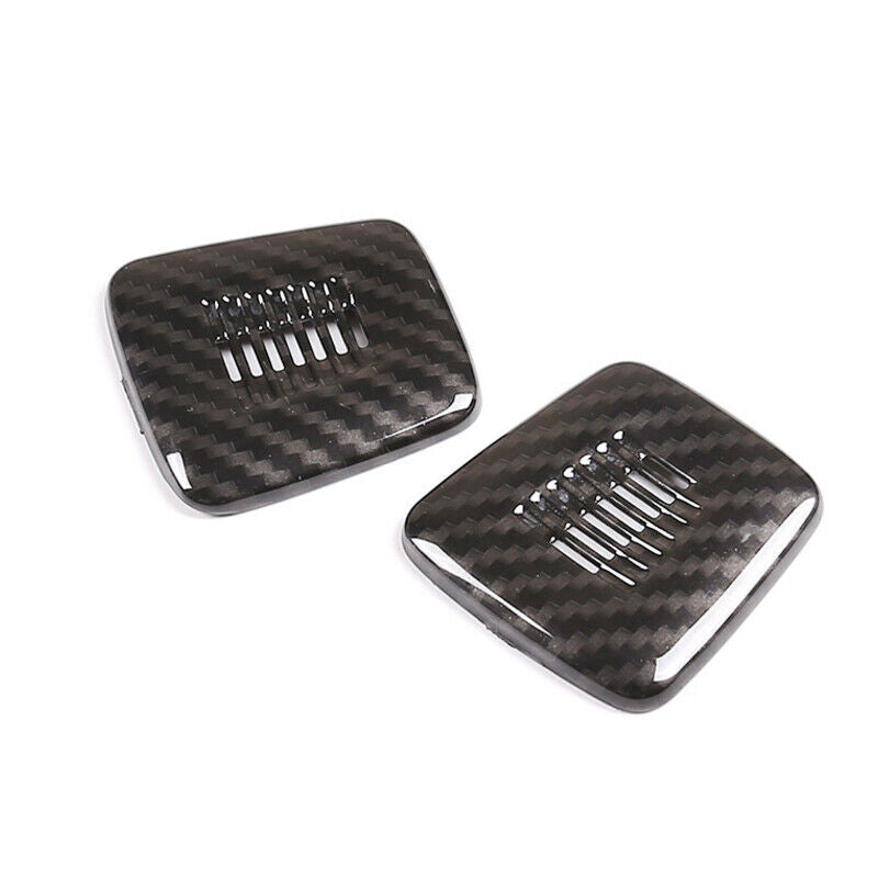 Carbon Fiber Decoration Cover Car Top Roof Speaker ABS for BMW X5 X6 2014-2018