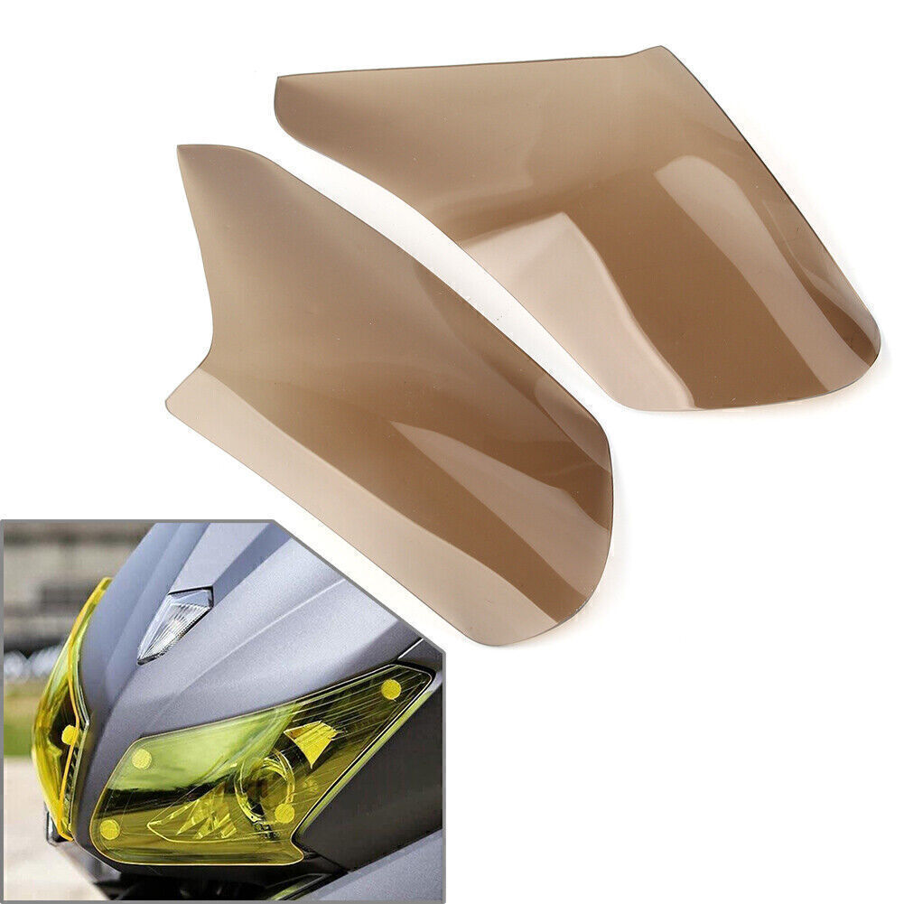 for Yamaha T-MAX530 2013-14 Front Headlight Guard Shield Screen Lens Smoke Cover Q