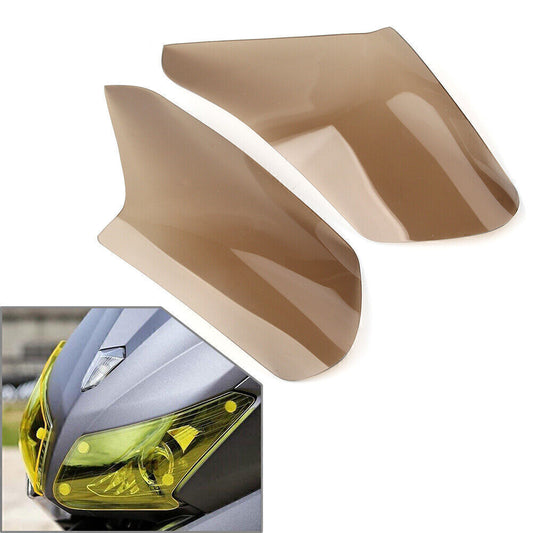 for Yamaha T-MAX530 2013-14 Front Headlight Guard Shield Screen Lens Smoke Cover Q