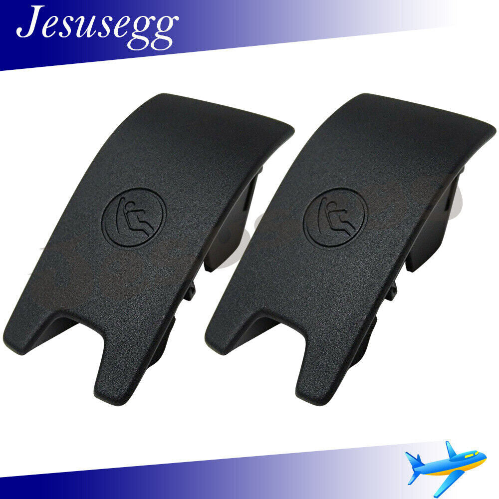 2X Black Child for Seat Isofix Slot Trim Cover Fits for Audi A4/S4 A5/S5 8W0887187