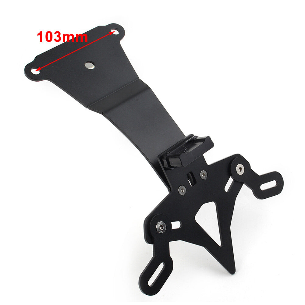 1x Rear Fender License Plate Holder w/ Light for Ducati Scrambler Cafe Racer 800