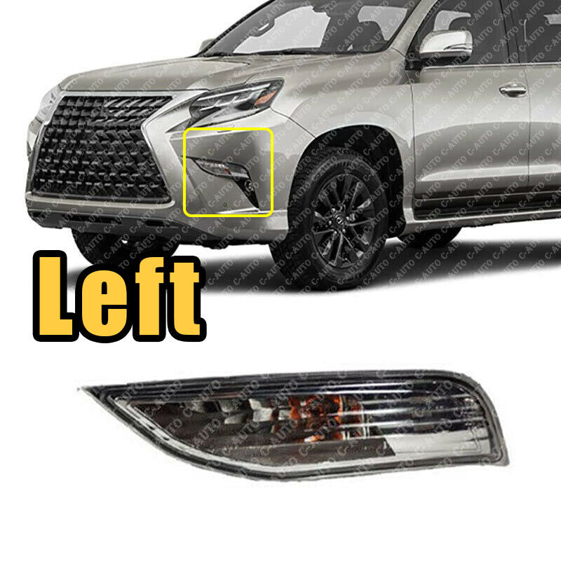 Left front Driver bumper Turn Signal lamp fog lamp for Lexus gx460 gx400 2014-20