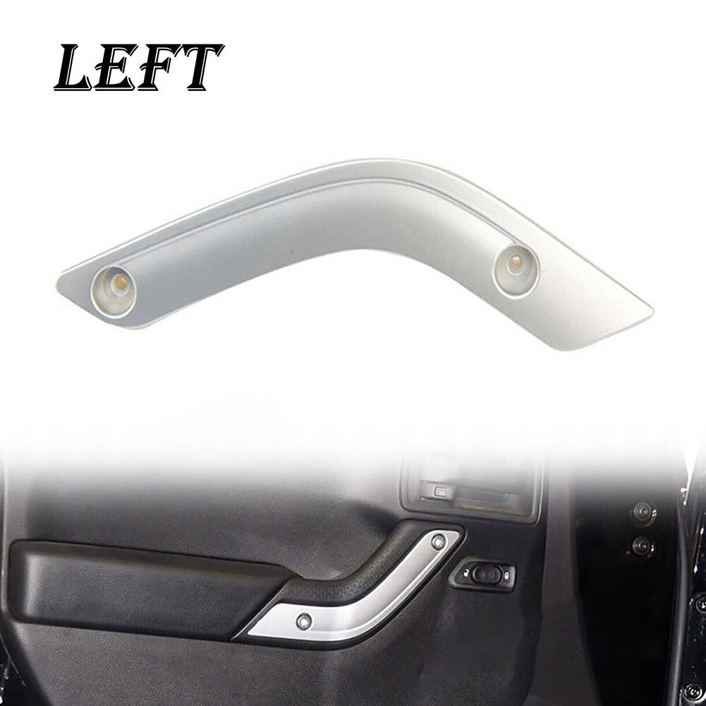 Left Side Interior Door Grab Handle Insert Cover for Jeep for Wrangler JK 2011-2018