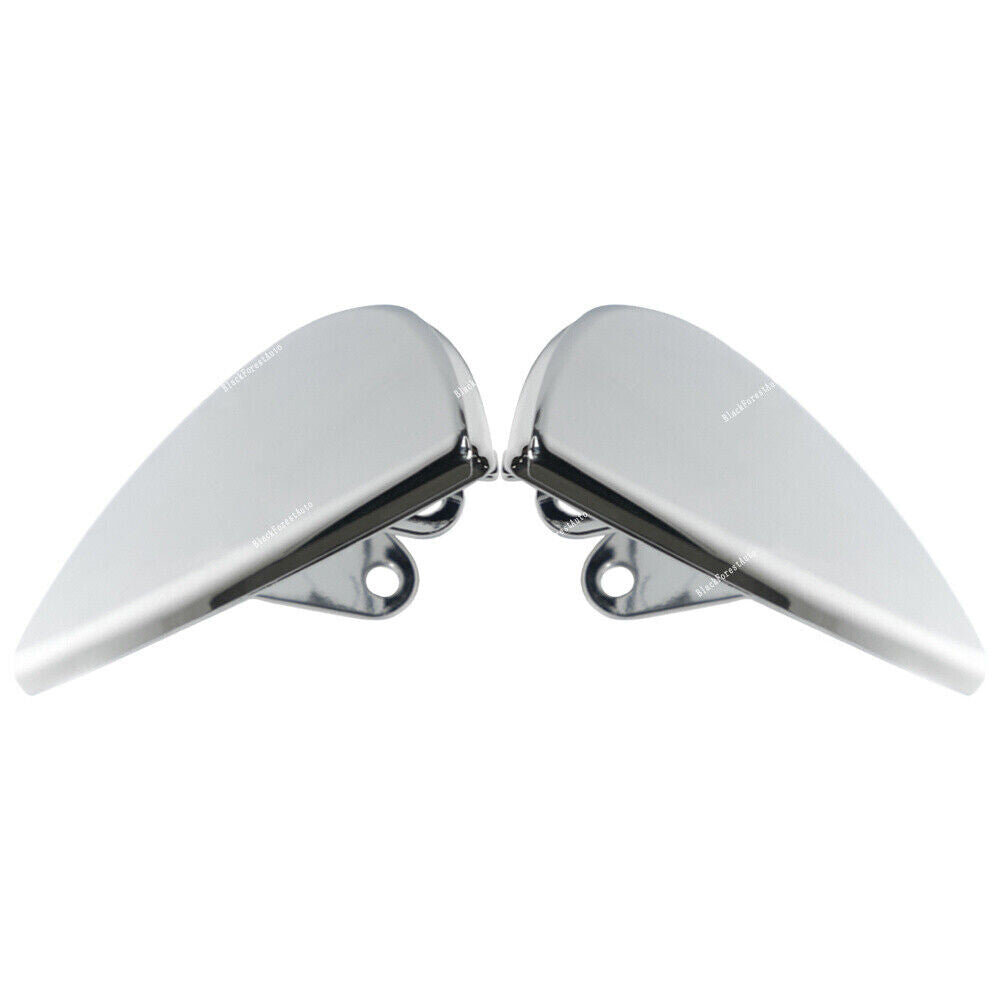 Left Right Headlight Washer Cover Chrome for Mini R55 R56 R57 Driver Cooper