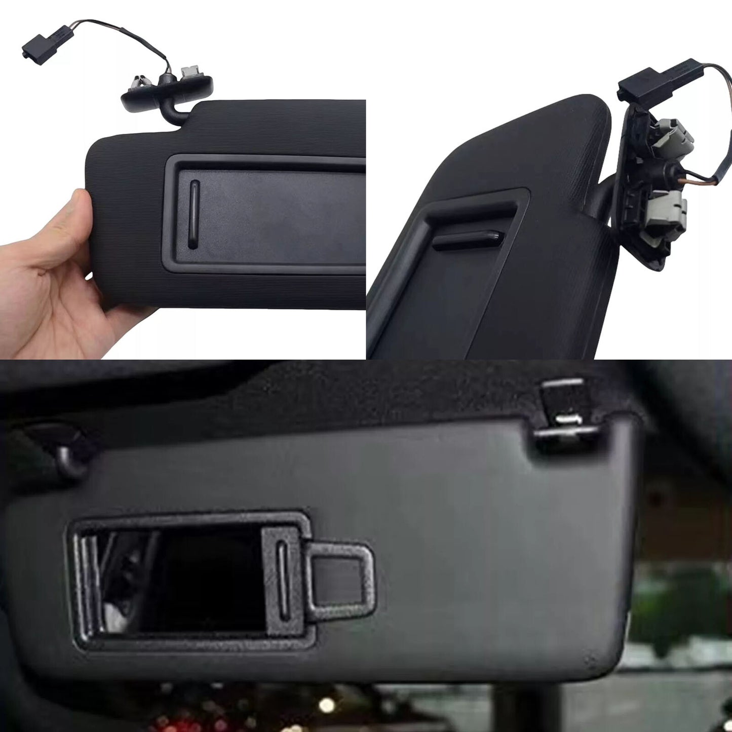 Inner Left Sun Visor Sunshade Sunvisor Assembly for Porsche Macan 2014-2022