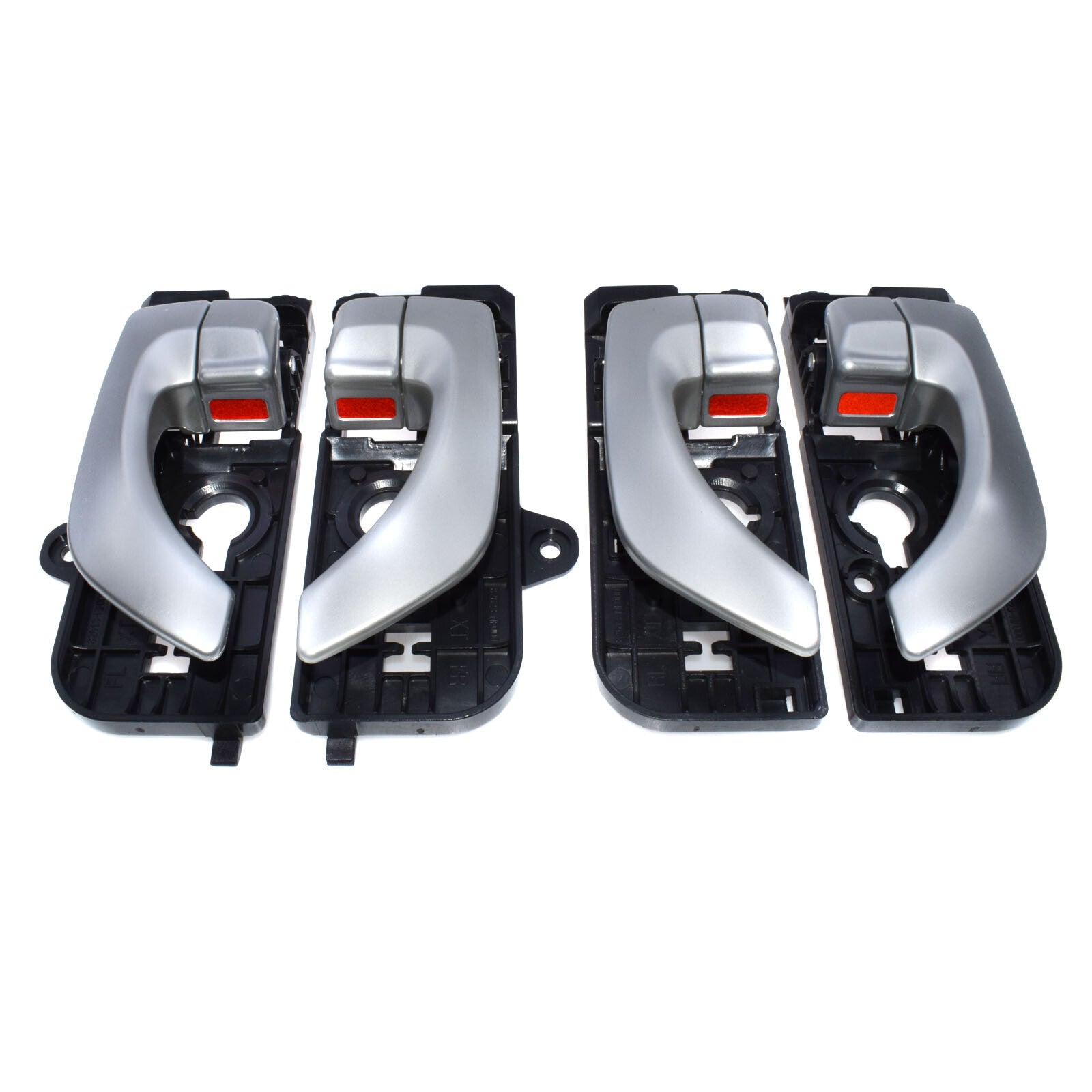 Set of 4 front and rear interior door handles for for Hyundai 2006 - 2008 Sonata 826103K020- v