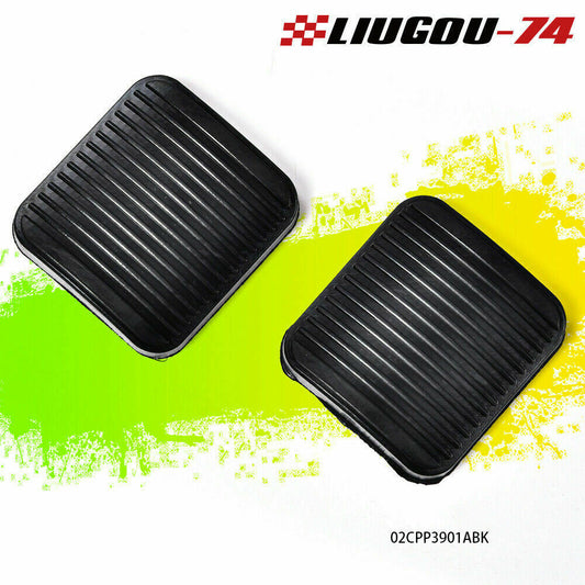 2-Piece Brake and Clutch Pedal Kit for Jeep for Wrangler YJ TJ and Cherokee XJ Q