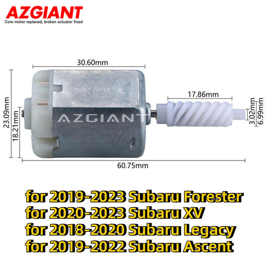 Car rear door lock actuator motor suitable for Subaru Forester/XV/Legacy/Auscent
