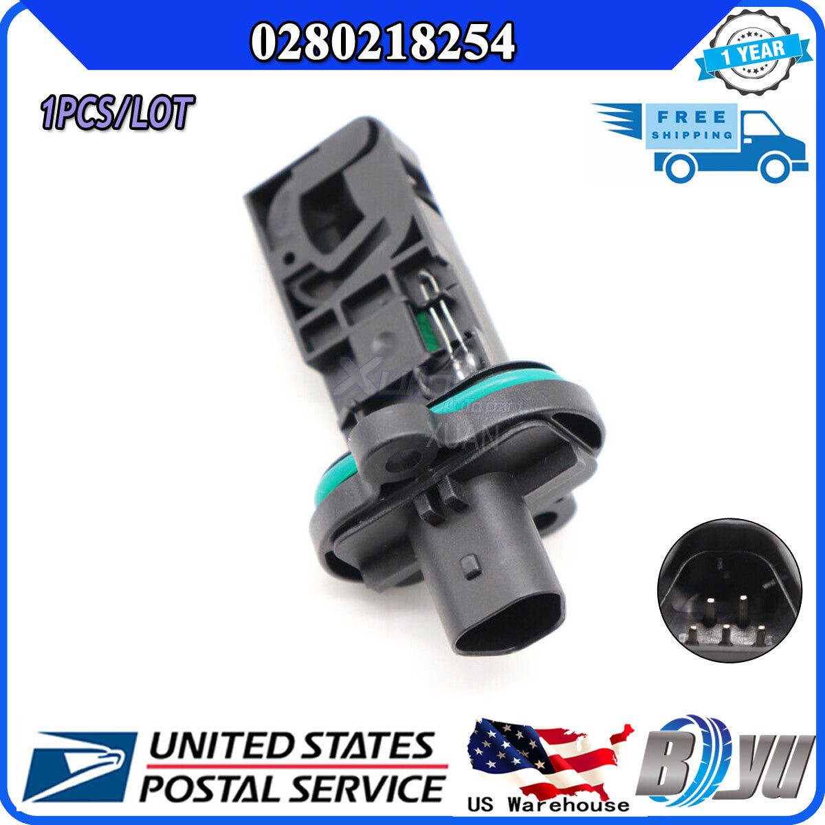 0280218254 for Volkswagen airflow sensor for Cadillac ELR and for Chevrolet for Cruze Orlando Sonic