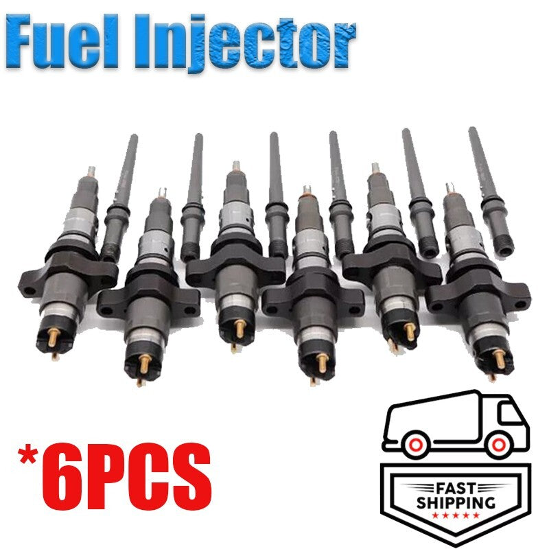 6PCS Fuel Injector 0445120255 For 2003-2004 for Dodge for Ram 2500 3500 5.9L n