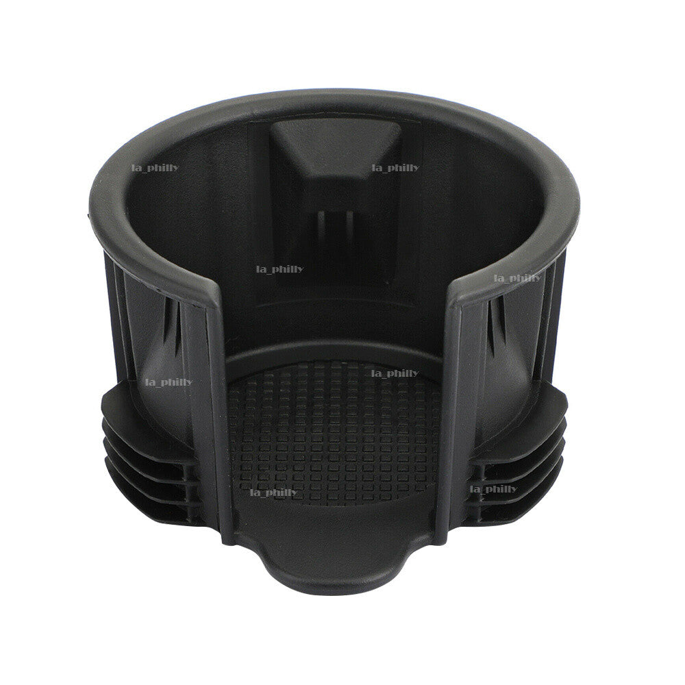 2x Console Cup Holder Inserts Liner Black For Land for Range Rover Sport LR2 LR3 LR4 Q