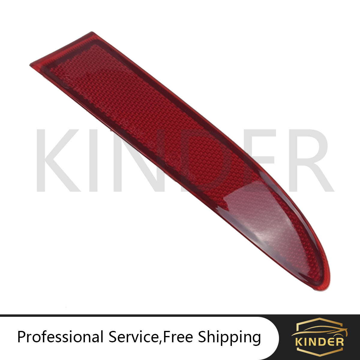Red Right Side Rear Bumper Reflector Light Assembly Fit for BMW X3 F25 2011-2014