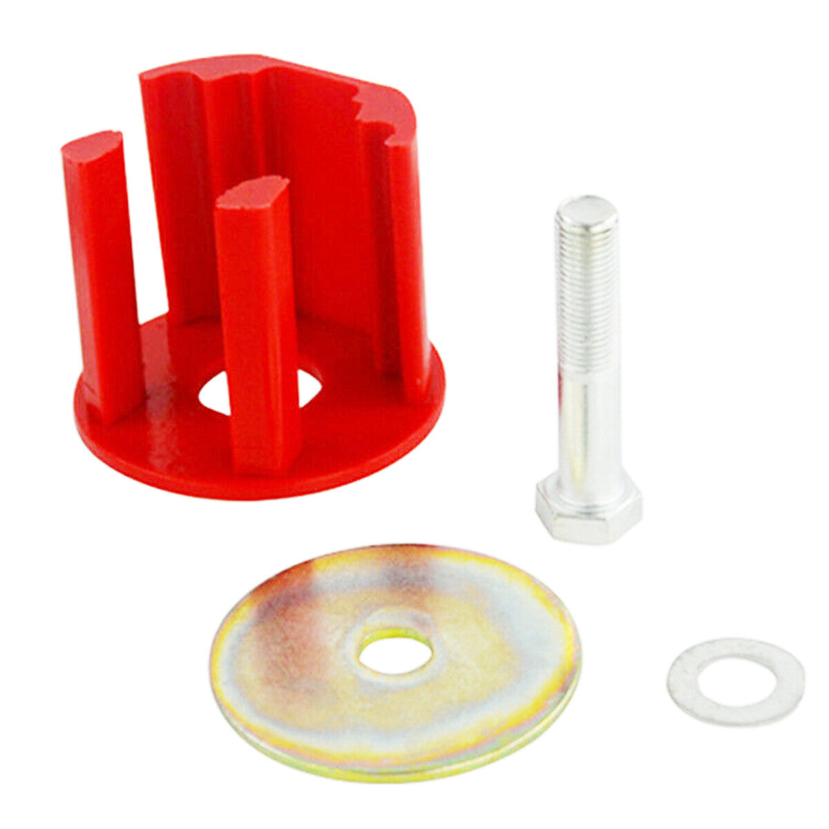 1Ps Engineering Dog Bone Engine Mount Insert Kit Fit for Audi A3 S3 RS3 Red n
