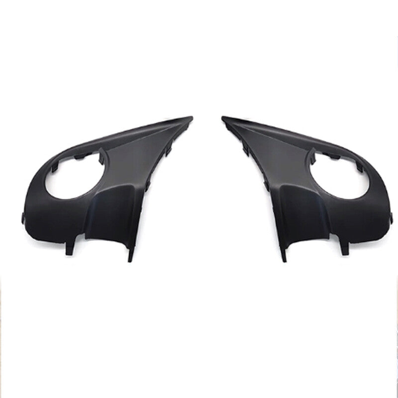 1. Dual front bumper fog light frame covers suitable for Volkswagen Touareg 2008-2010