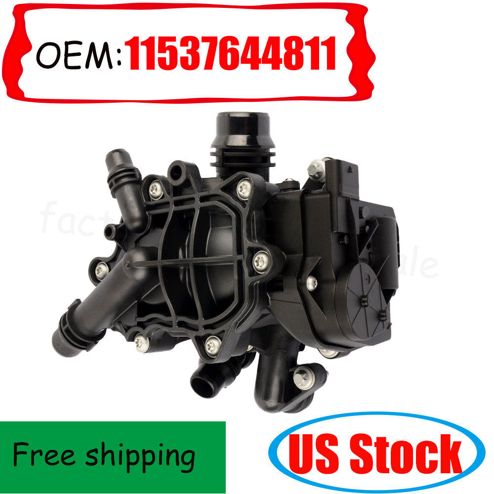 1-pack Petrol Engine Cooling Thermostat Thermal Management Module for 330i, 430i, 520i, 530i- n