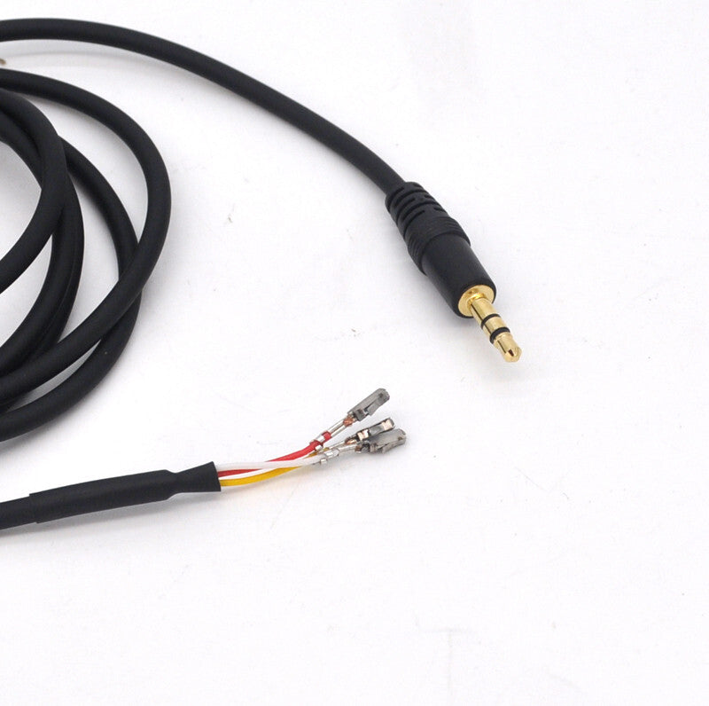 For E60 E61 E63 5 6 M5 M6 AUX input cable interior adaptor v