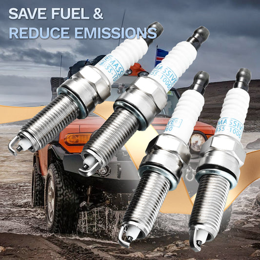 4PC. Iridium 18846-10060 SILZKR6B10E Spark Plugs for Hyundai Accent for Kia Rio Soul Q