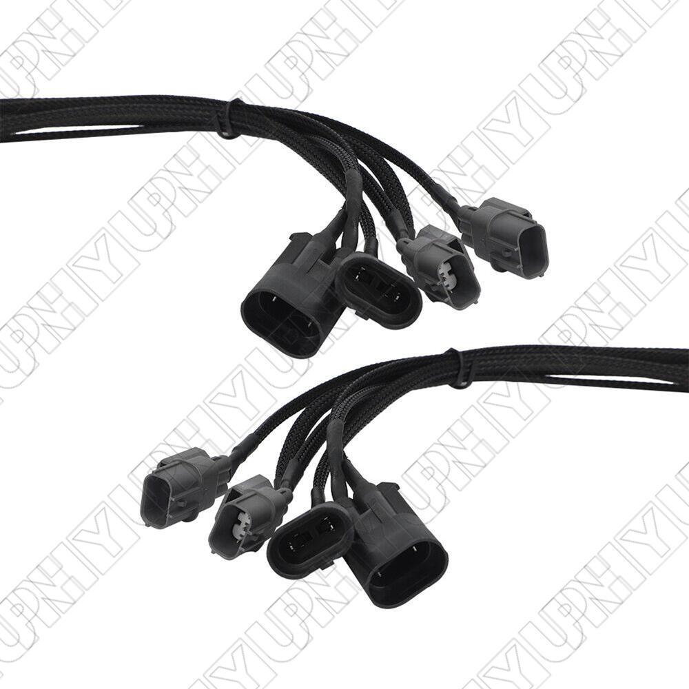 2Pcs Wire Adapters For 2016 2017 for Accord Sedan Halogen to Touring LED Headlight Q