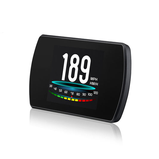 Car SUV OBD2 HUD Head Up Display Digital Speedometer Fuel Consumption Alarmay v