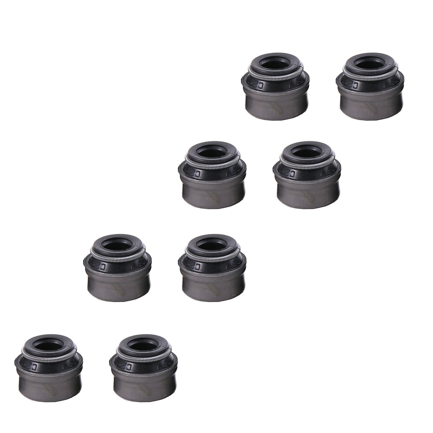 New 8Pcs 7mm Valve Stem Seals Fit for Audi for A4 for VW for Golf for Jetta for Passat 2.0 1.9TDI 8V