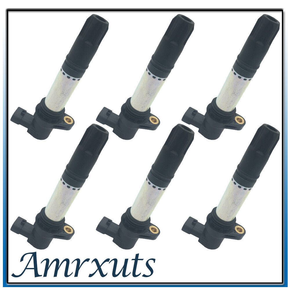 6 Ignition Coils for 2003-2005 for Land Rover Freelander 2.5L V6 UF534 NEC000110L- n