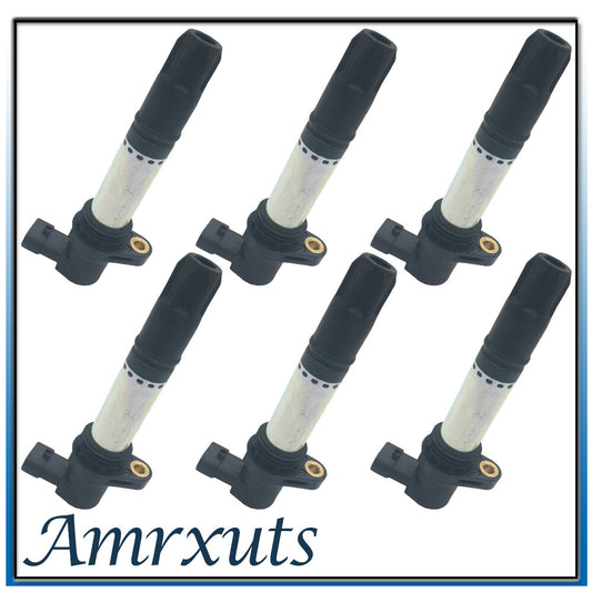 6 Ignition Coils for 2003-2005 for Land Rover Freelander 2.5L V6 UF534 NEC000110L- n