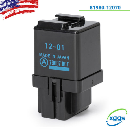 Auto Flasher Relay Turn Signal 81980-12070 Replacement Auto Accessory
