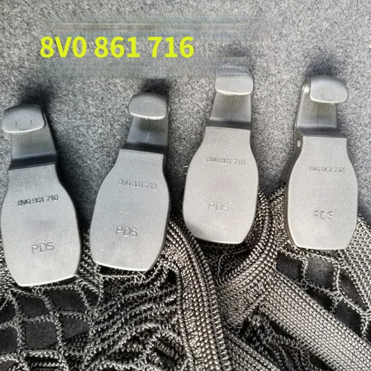 for for Hyundai for Elantra 2021-2023 Black Glossy Car Door Handles Cover Trim Decor v
