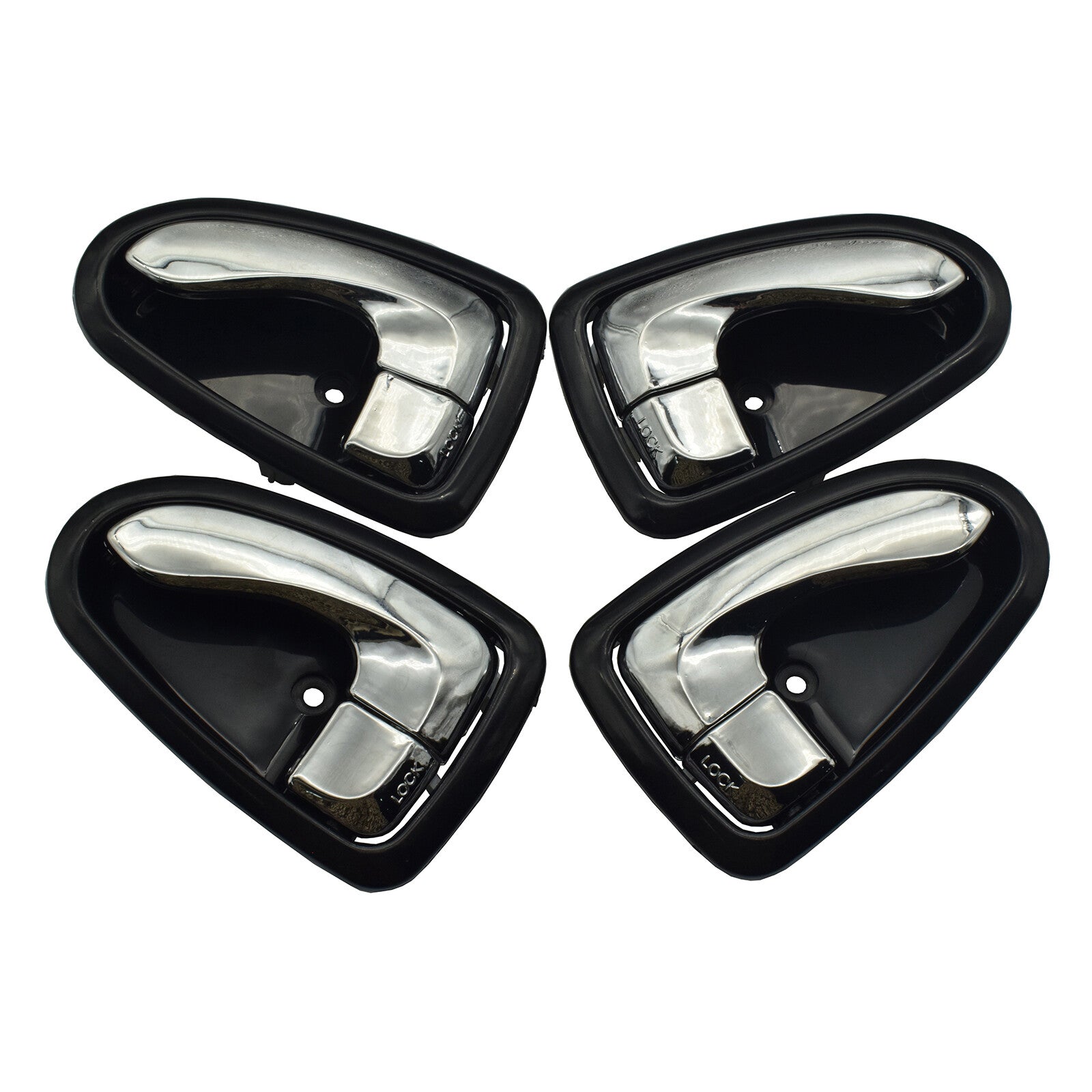 4X Inside Door Handle Left  Right Side 8262022001LG for 2000-06 for Hyundai Accent